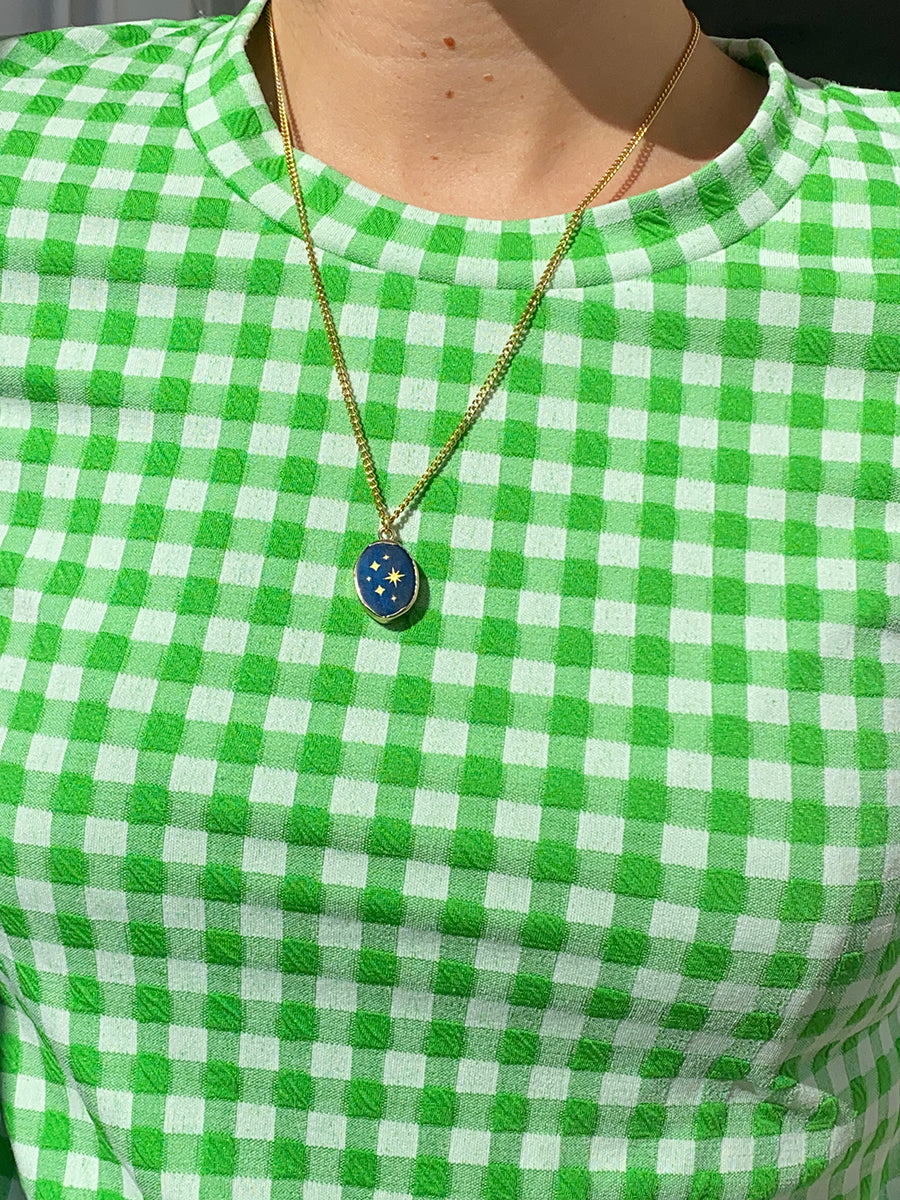 Bleu necklace