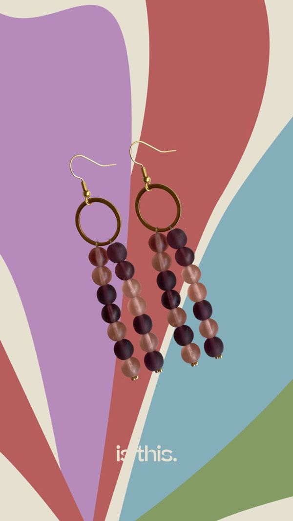 Berries earrings