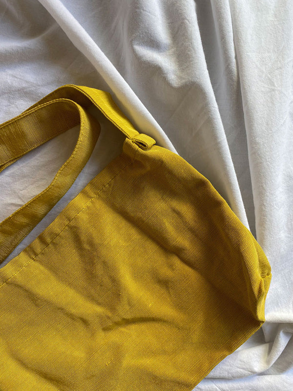 Mustard twill bag