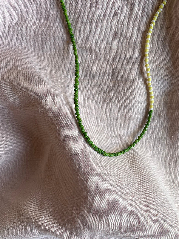 Lime necklace