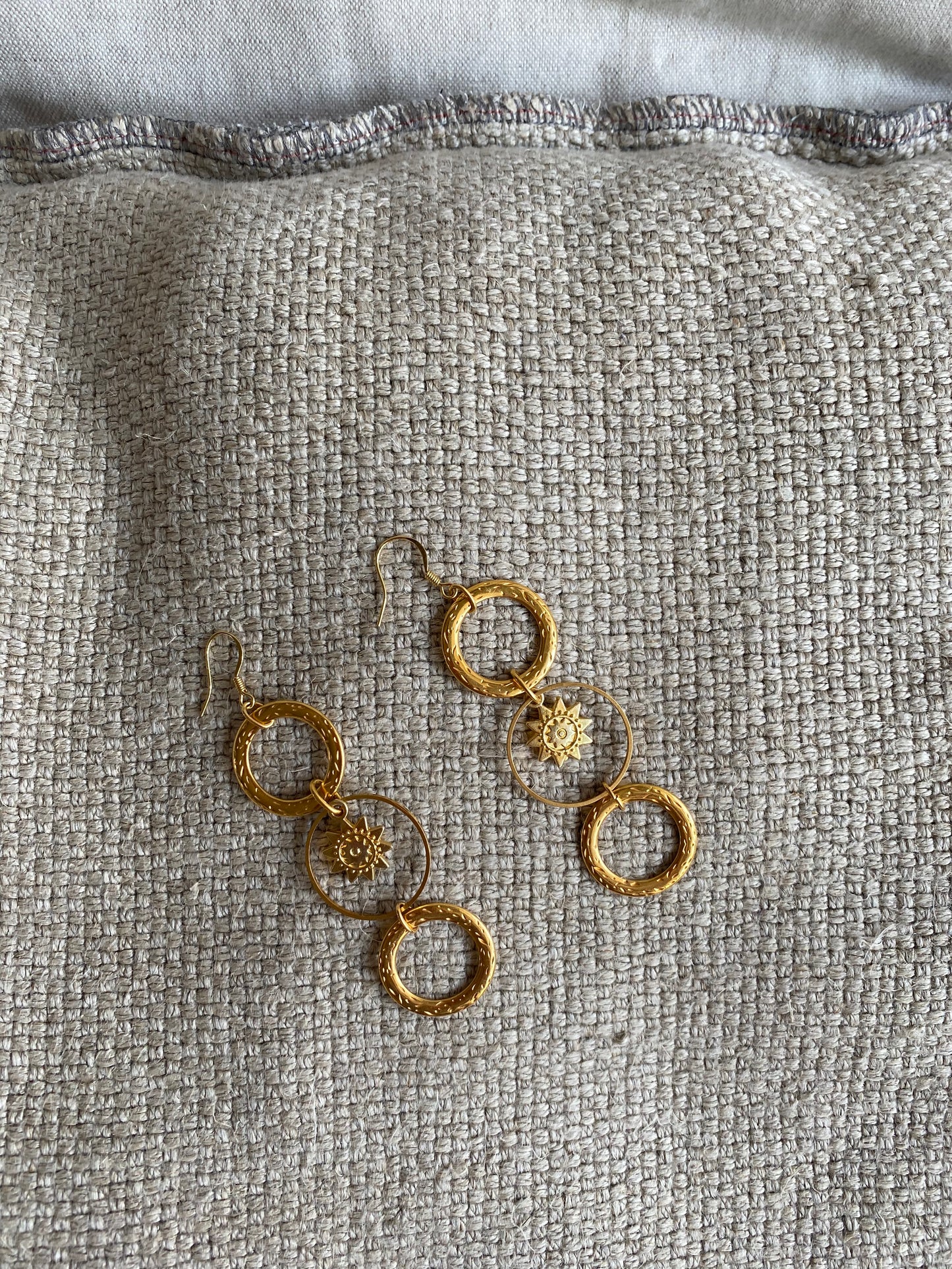 Golden soleil earrings