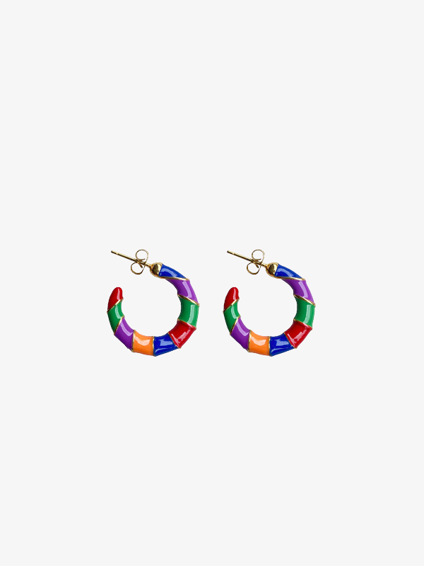 Rainbow hoops